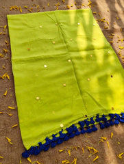 Tara Sitara - sequinned mul cotton sarees