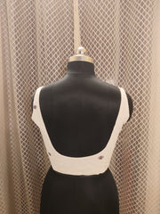 Jamdani sleeveless blouse