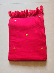 Sequins mul cotton sarees
