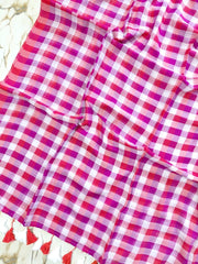 Big chequered multi " Office office " collection of mul cotton saree