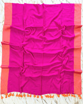 Pink "Office Office " collection of mul. cotton saree