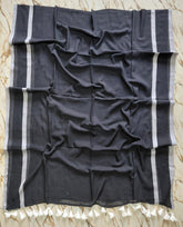 Black white Masaba inspired "Office office " collection of mul cotton sarere