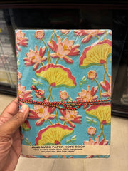 Hand-made paper notebook