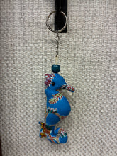 Hand-made fabric key chains/bag charms - Sea Horse