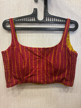 Mustard-maroon Kuk-Cook blouses (both side wearable)