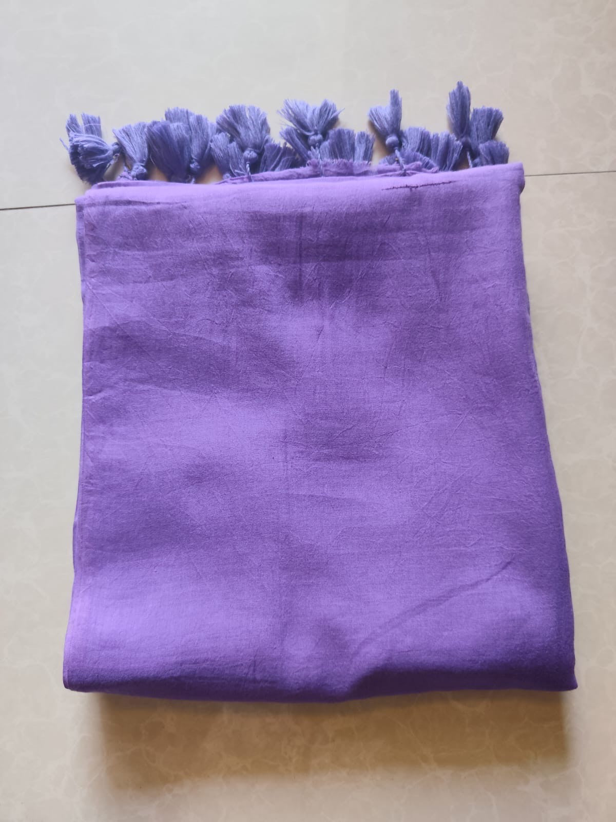 Sheroes plain mul cotton saress