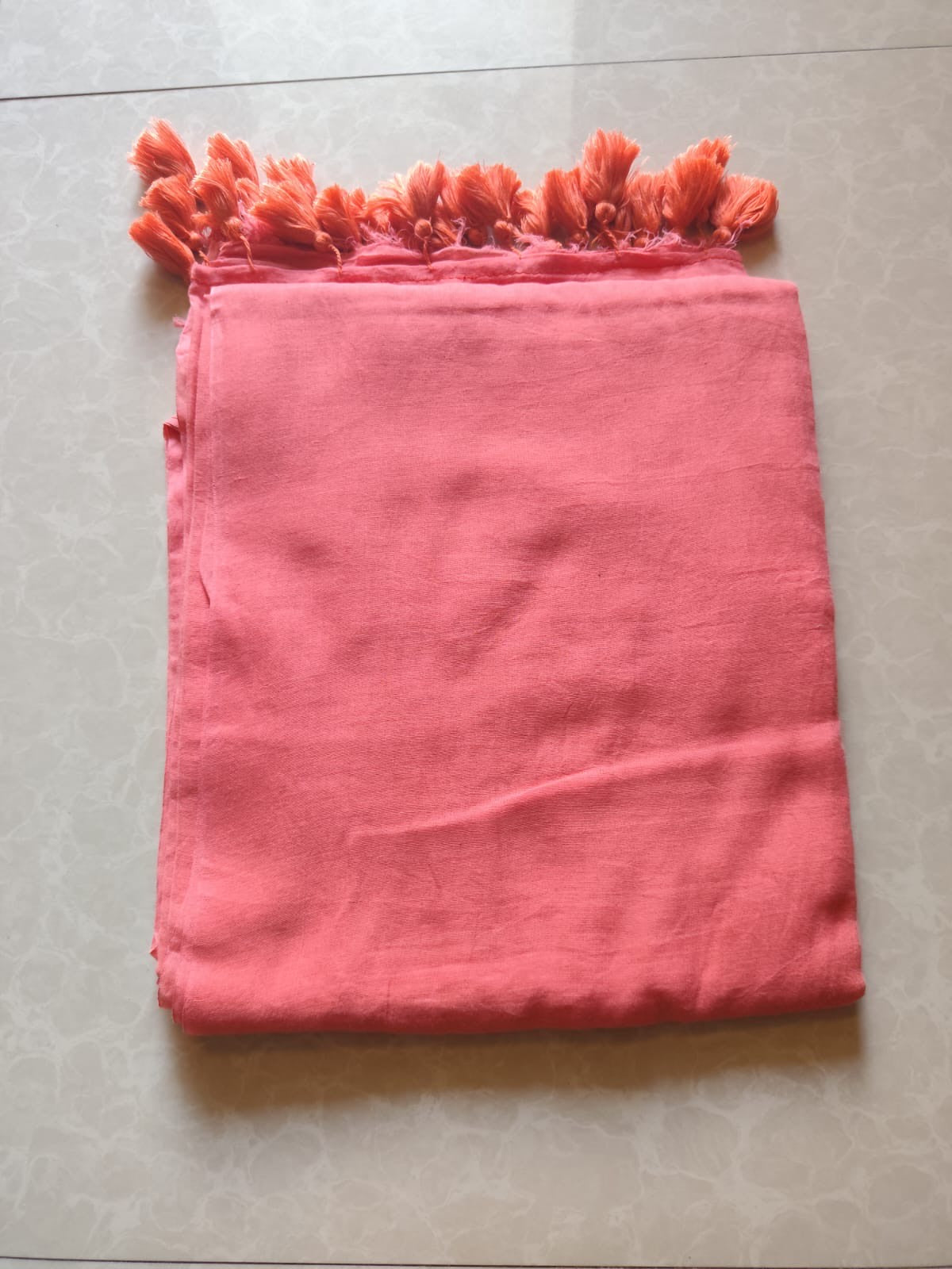 Sheroes plain mul cotton saress