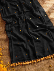 Tara Sitara - sequinned mul cotton sarees