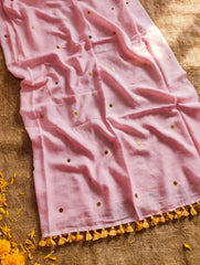 Tara Sitara - sequinned mul cotton sarees