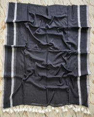 Black white Masaba inspired "Office office " collection of mul cotton sarere