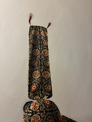Printed cotton fan cover