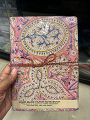 Hand-made paper notebook