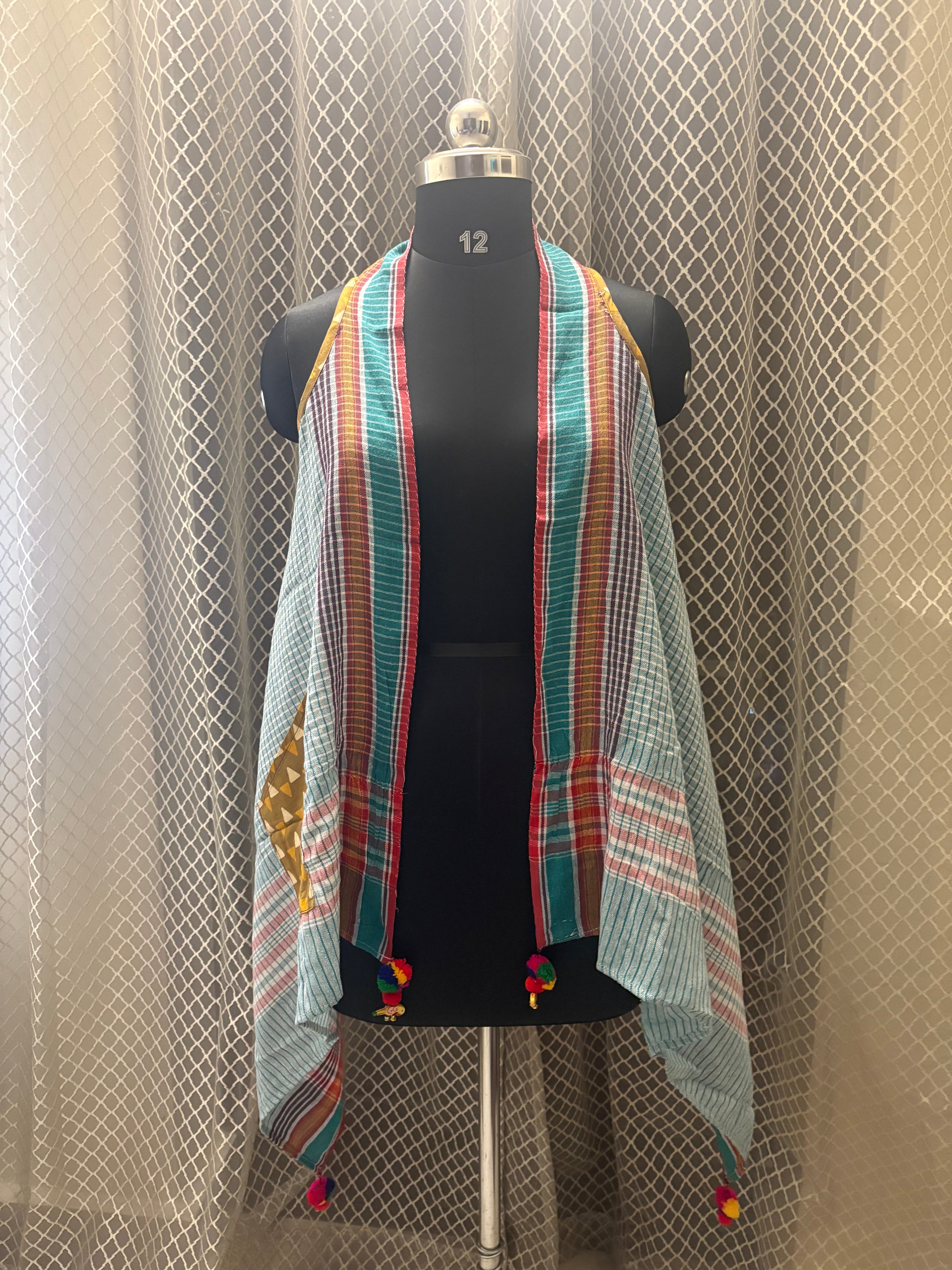 Gamchha  boho jacket -1