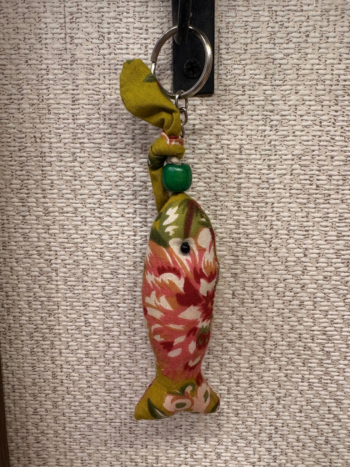 Hand-made fabric key chains/bag charms - Fish