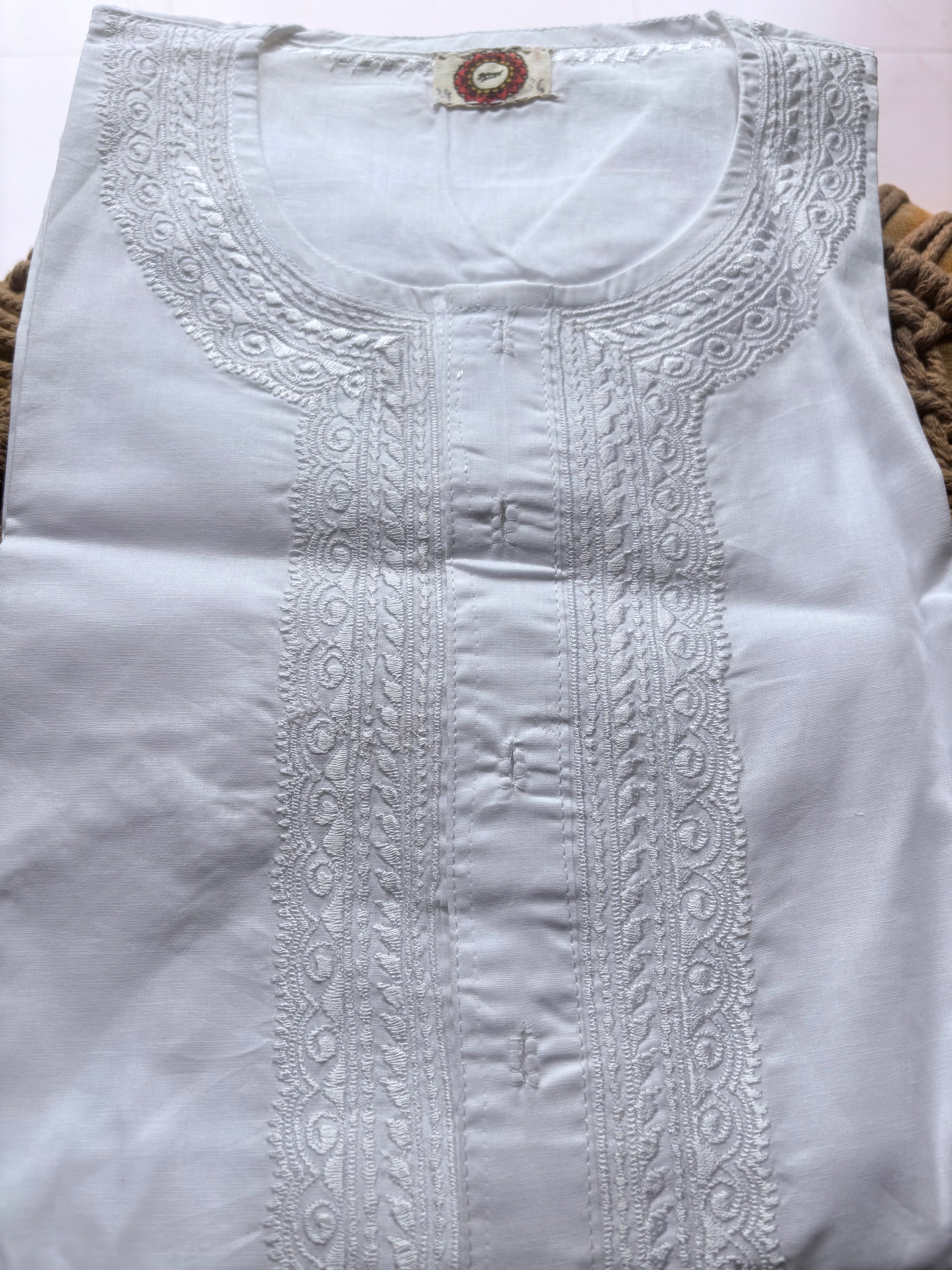 Traditional Bengali "Babu" Panjabi (Kurta)