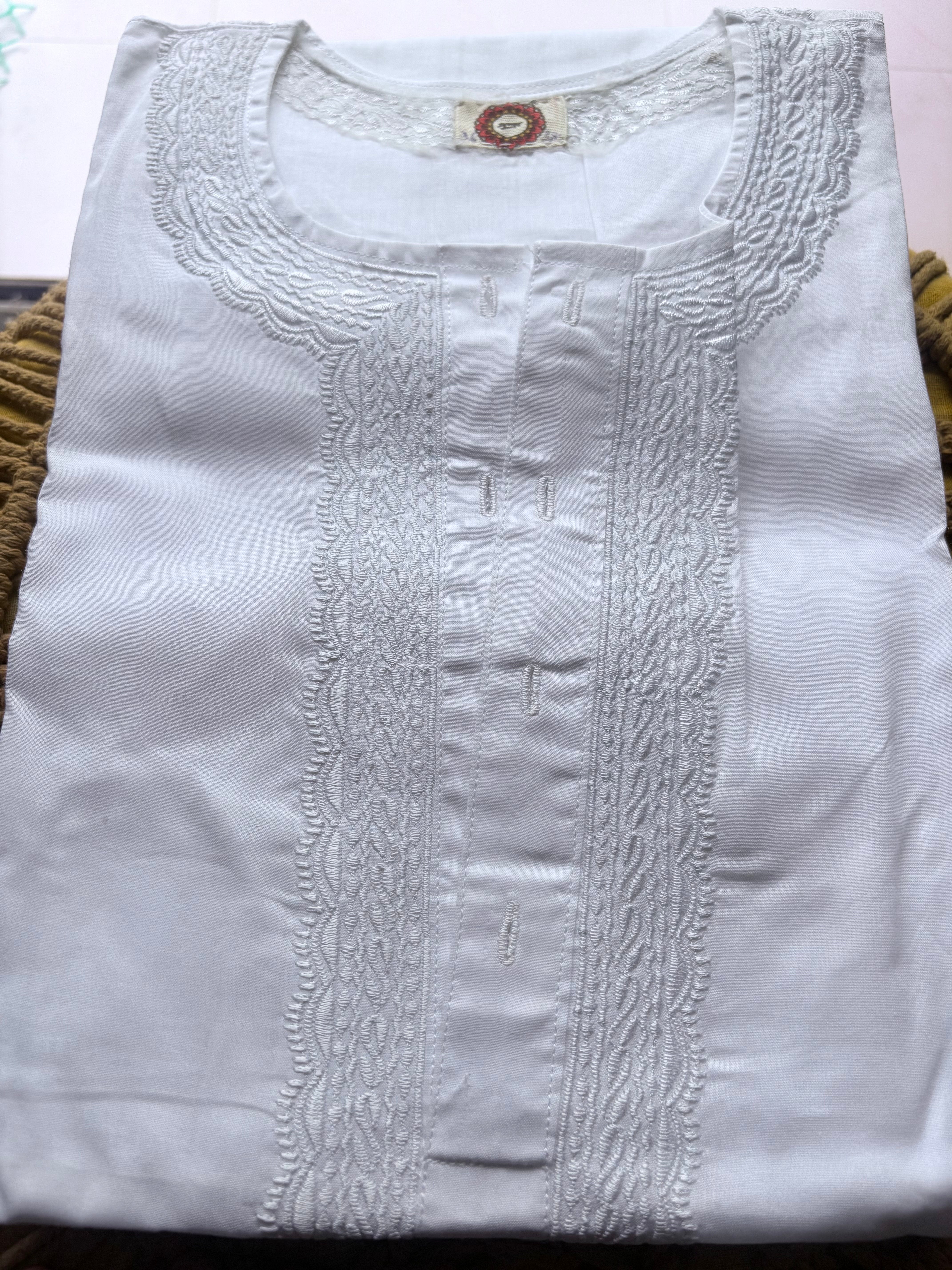Traditional Bengali "Babu" Panjabi (Kurta)
