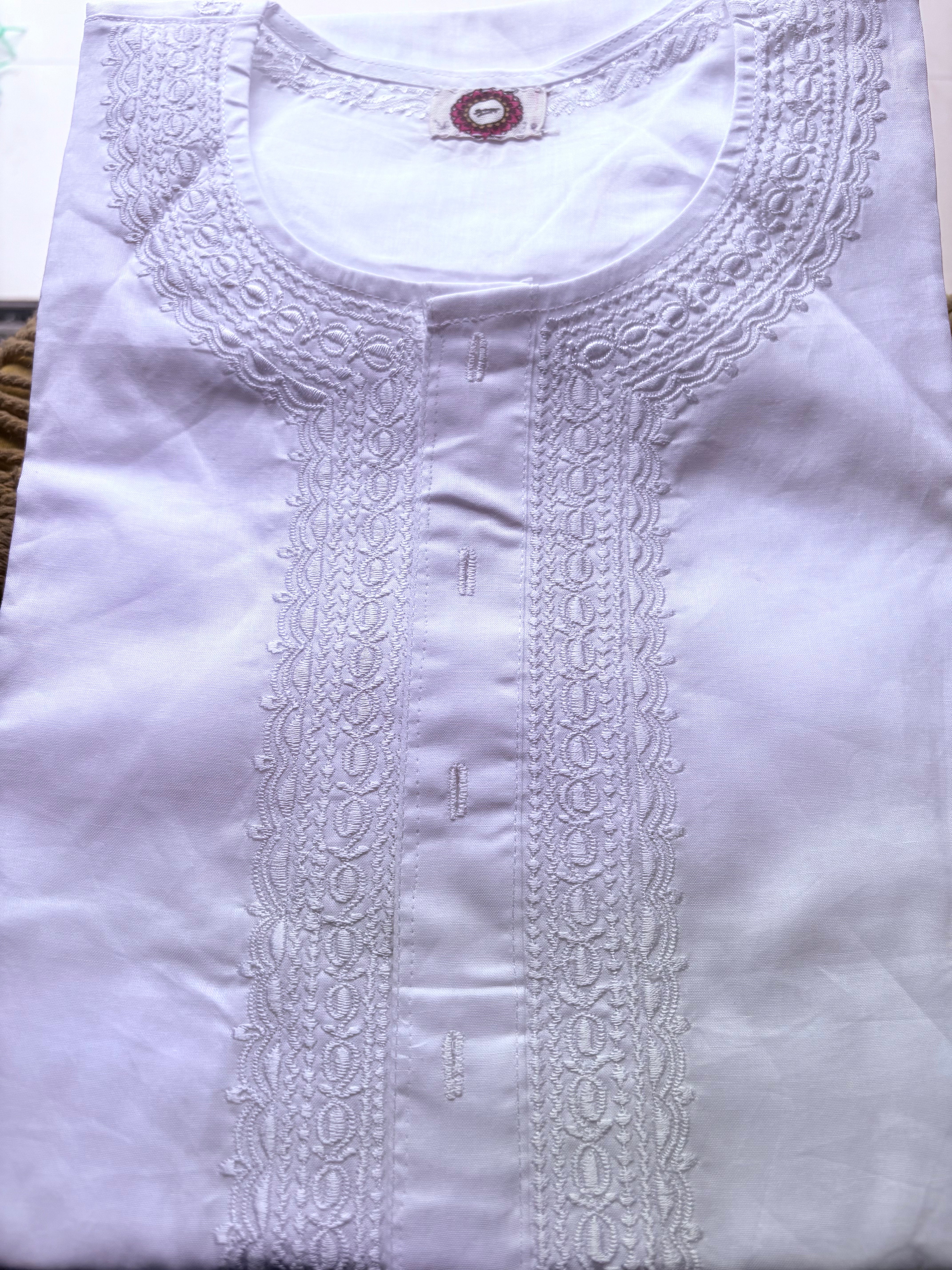 Traditional Bengali "Babu" Panjabi (Kurta)