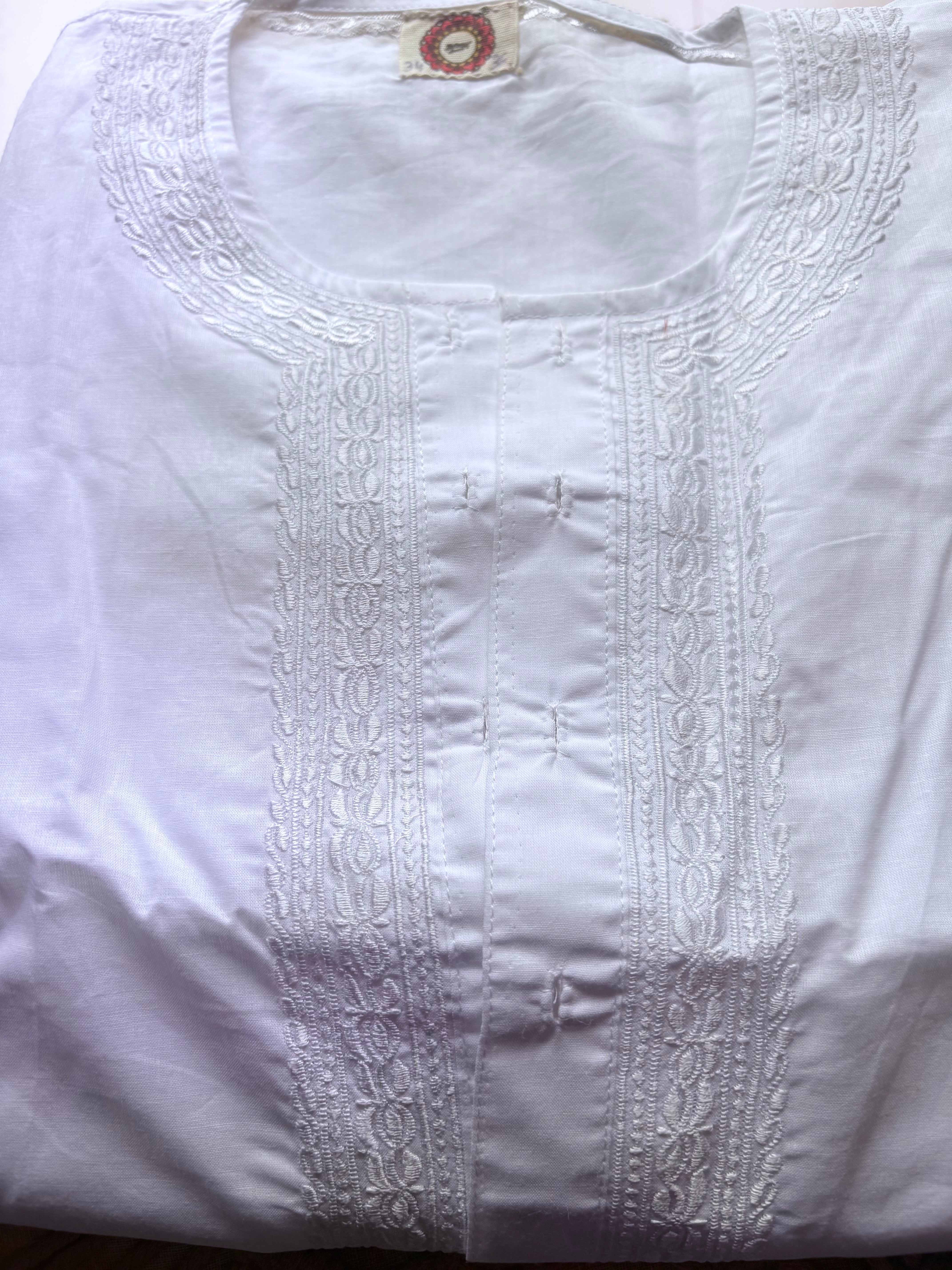 Traditional Bengali "Babu" Panjabi (Kurta)