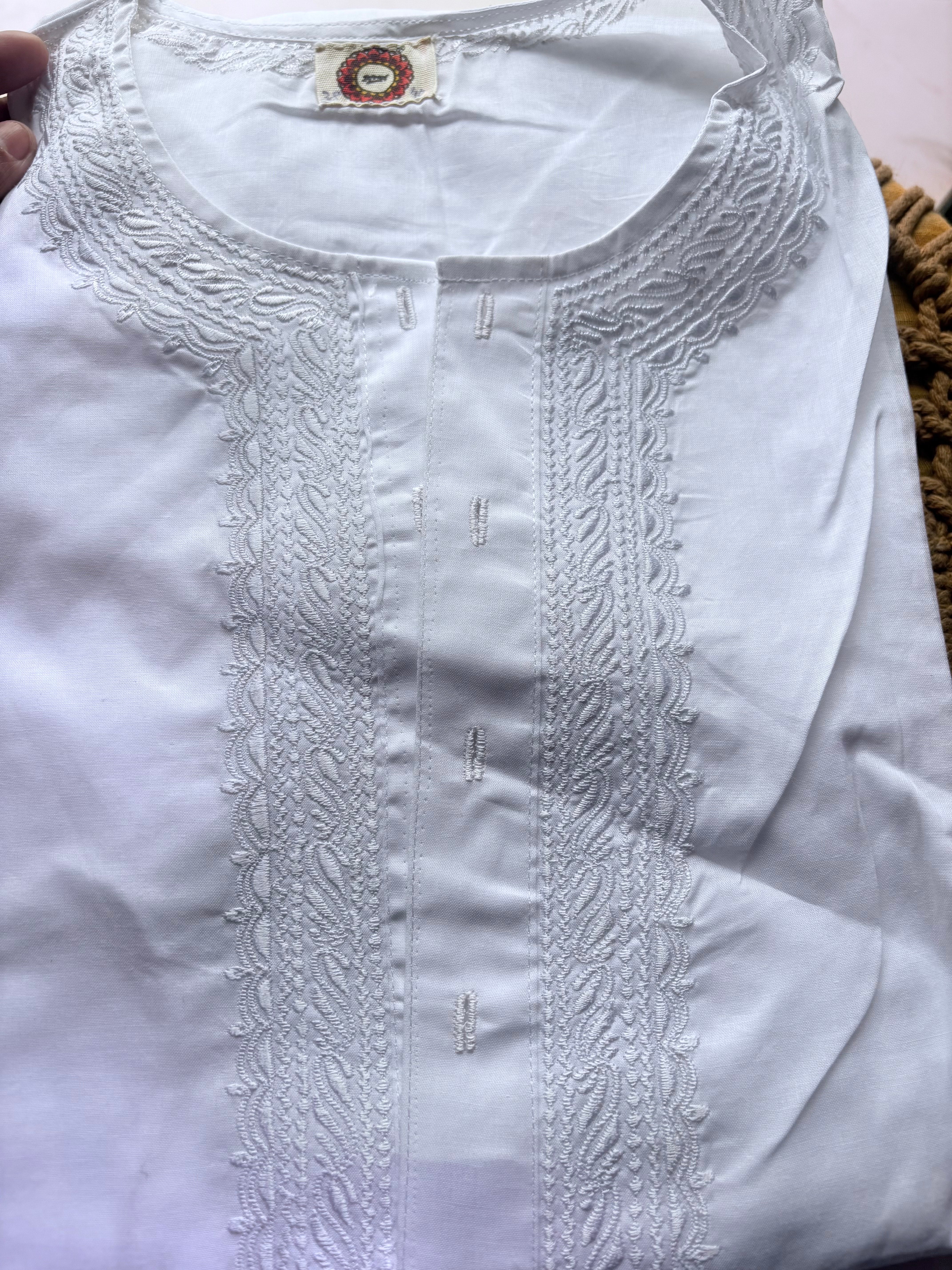 Traditional Bengali "Babu" Panjabi (Kurta)