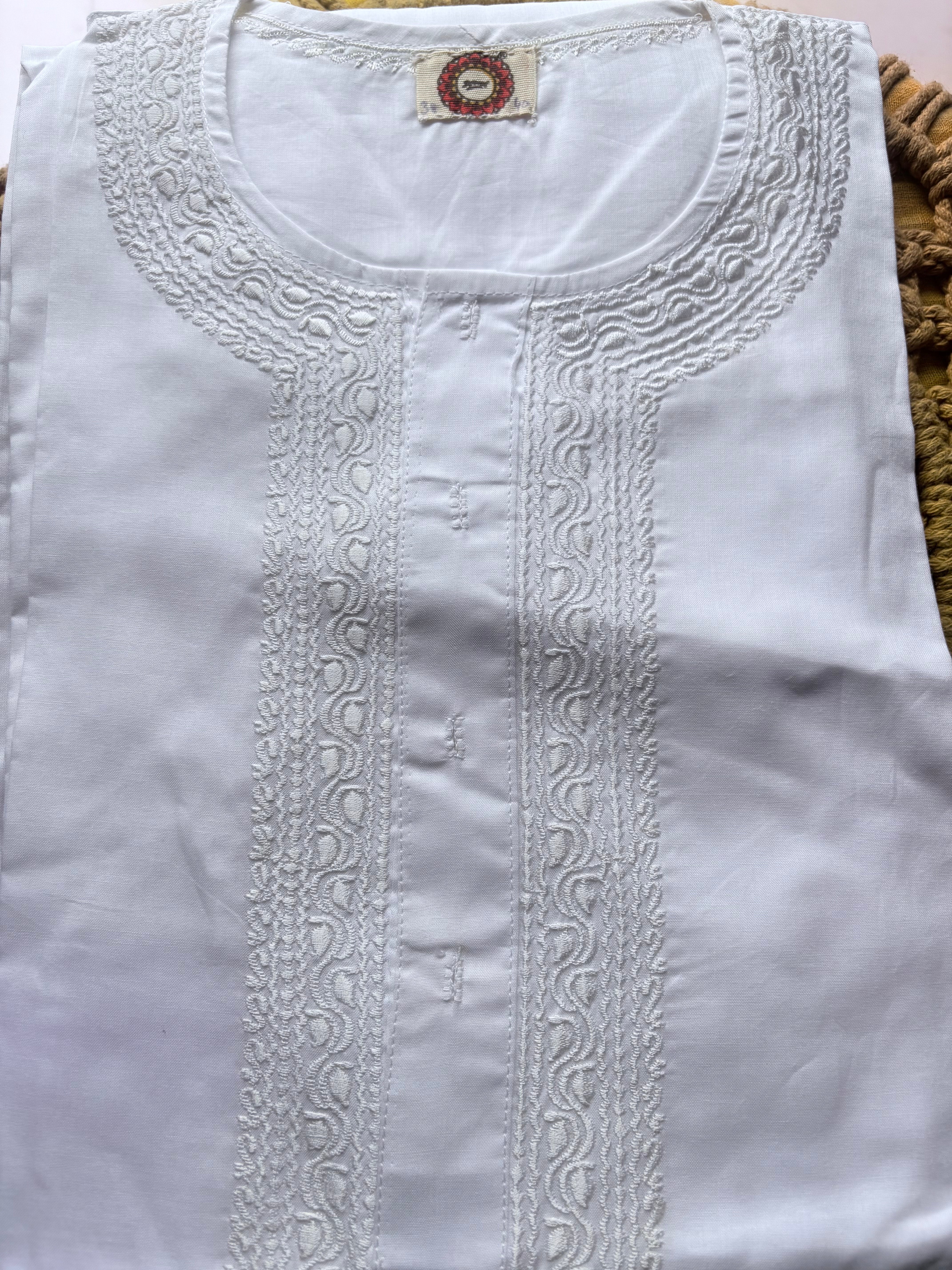 Traditional Bengali "Babu" Panjabi (Kurta)