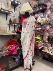 "Laal-Shada" ready-to-wear mul cotton saree 2