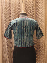 Kantha long choli style blouse